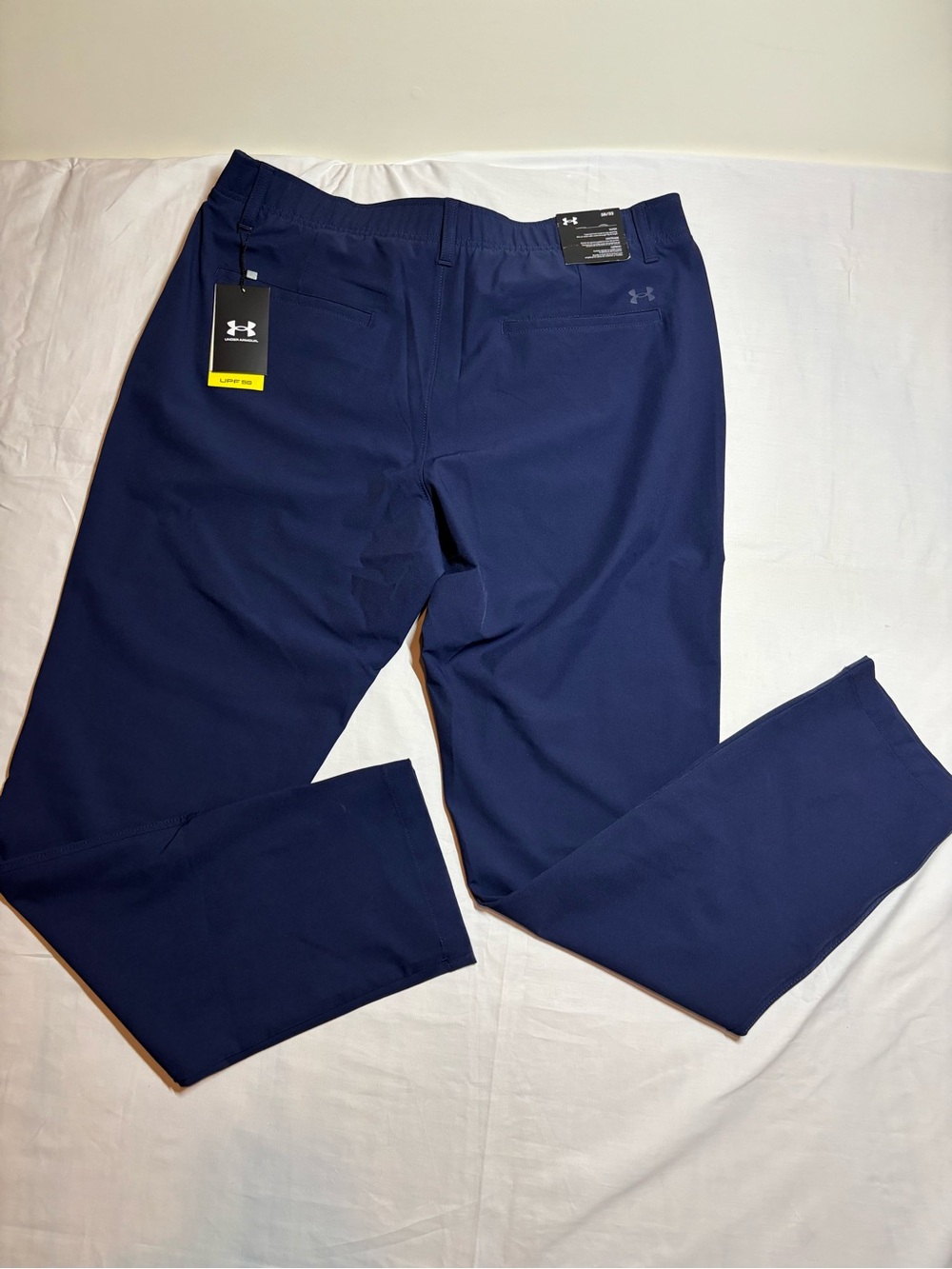 Under Armour Men's Navy Performance Pants with Stretch
